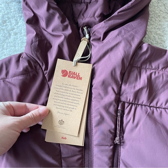 *SOLD* NWT Fjallraven Keb Padded Hoodie - Picture 8 of 8